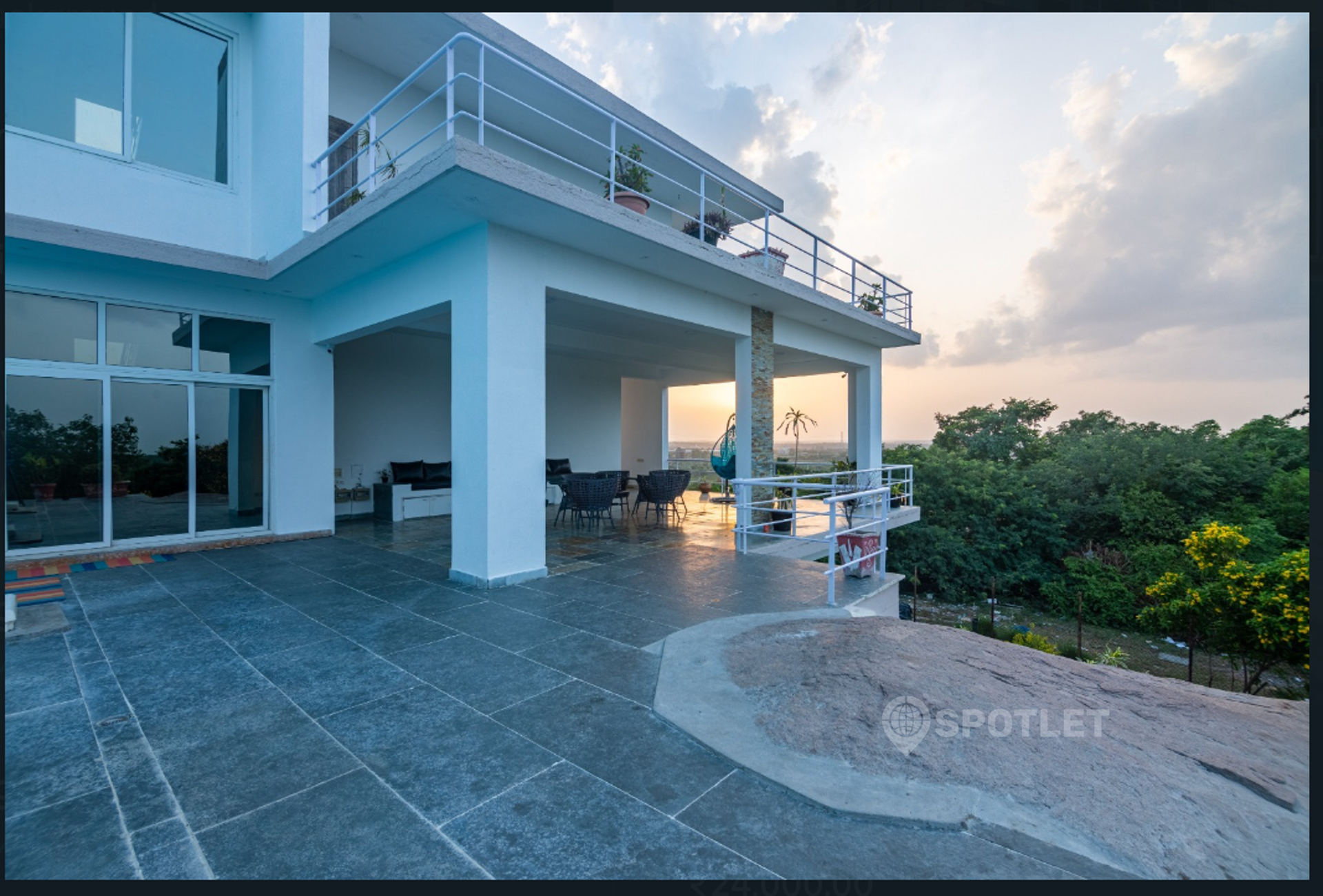 Bliss Farm Stays Hilltop Medchal Hyderabad — forest ridge pool villa on SpotLet